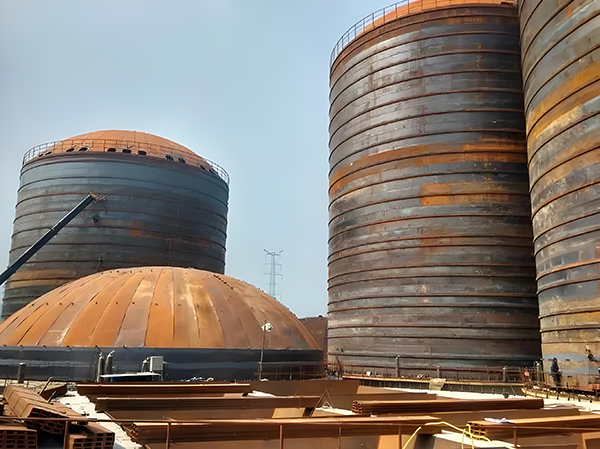 右玉焦粉钢板仓